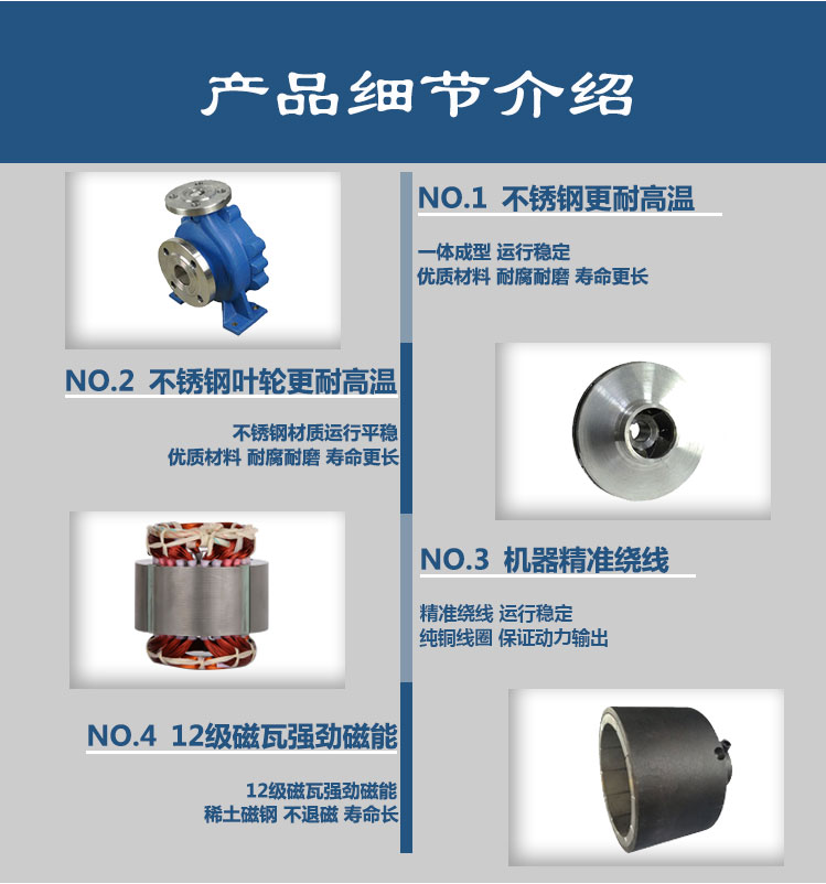 氟塑料磁力泵參數特點(diǎn)